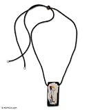 Cedar necklace, 'Serenity' 27.2 L