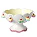 TEA & CAKES CERAMIC CAKE BOWL WITH HANGING CAKES