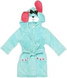Petit Lem Bath Robe - Blue-12 Months