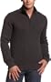Alex Stevens Men's Acid Washed 1/2 Zip Cable Sweater,Black,X-Large