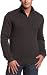Alex Stevens Men's Acid Washed 1/2 Zip Cable Sweater