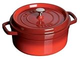 Staub ココット ラウンド 22cm レッド 40509-306(1102203)の画像