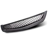 2001-2003 Honda Civic 2 4DR Mesh Grill Black by RS Type