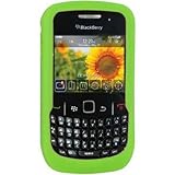 Amzer Silicone Skin Jelly Case for Blackberry Curve 8520 (Green)