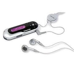 Packard Bell AudioKey Premium Tragbarer MP3-Player 512 MB silber/schwarz