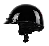 Vega XTA Gloss Black Medium Touring Half Helmet
