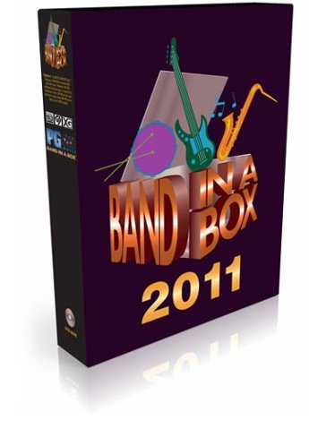 Band-in-a-Box and RealBand 2011 Music Software for Windows