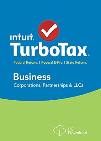 TurboTax Business 2015 Federal + Fed Efile Tax Preparation Software - PC Download