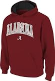 Alabama Crimson Tide Cardinal Tackle Twill Fall Hooded Sweatshirt