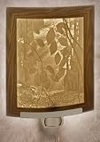 Secret Path Porcelain Garden Lithophane Night Light (NEW)
