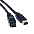 Tripp Lite F017-006 IEEE 1394b Firewire 800 Gold Hi-speed Cable, 9pin/6pin - 6ft