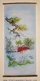 Vietnamese Silk Paintings - 16 x 38 SPB135