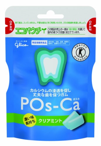 グリコ ポスカ<クリアミント>エコパウチ 75g
