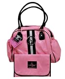 Baby Phat Bowler Design Diaper Bag - pink, one size