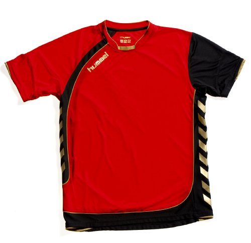 Hummel Herren Trikot TECHNICAL GOLD, true red/black, XXL, 03-406-3081_3081 Preisvergleich