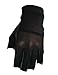 HJ Glove Women's Black Solaire Half Length Golf Glove, Large, Left Hand