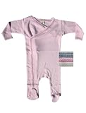 Baby Bambu Natural Romper with Footies