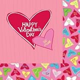 41Hwik9Z8jL. SL160  Cheap Candy Crush Valentines Day Lunch Napkins 18 Per Pack