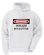 Warning: Cheerleader with an attitude Adult Hooded Sweatshirt (Hoodie / Hoody) Various Colors Warning: Cheerleader with an attitude Adult Hooded Sweatshirt (Hoodie / Hoody) Various Colors
