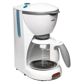Click here to buy BRAUN/ORAL-B DIV. OF P&G KF510-WH AROMA DELUXE COFFEEMAKER 10 CUP WHITE by AROMA DELUXE.