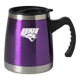 University of Northern Iowa - 16-ounce Squat Travel Mug Tumbler - Purple