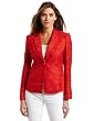 Jones New York Womens One Button Jacket
