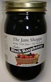 The Jam Shoppe Home Style Jam - All Natural - Black Raspberry Jam - Seedless
