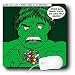 Third Party New : Rich Diesslins Funny Christmas Cartoons - Hulk and the Rubics Cube - Mouse Pads