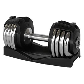 EF (One) 50 lb. Adjustable Weight Dumbbell EF-9003