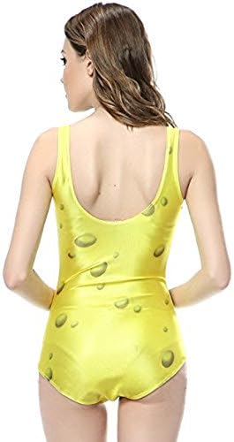Spongebob Squarepants Cartoon Print Women's Swimsuit Swimwear