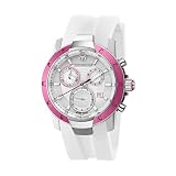 TechnoMarine Women`s 610001 UF6 Chronograph White MOP Dial Watch