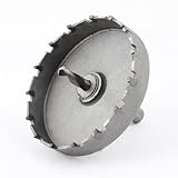 uxcell　ホールソー　15mm深さ　 80mm径　切削工具　グレーカラー