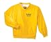 Personalized custom embroidered football design on nylon windshirt