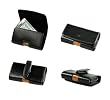 AUTHENTIC CELLET PREMIUM HORIZONTAL OMEGA LEATHER CASE POUCH with Belt Clip for SAMSUNG SCH-i760 / HTC 8125, 8100 MDA, K-JAM, WIZARD P4300, WING P4350, MOGUL XV6800 PPC6800 P4000 / PALM TREO 750, 680, 700w, 700wx, 755p - RETAIL PACKAGING