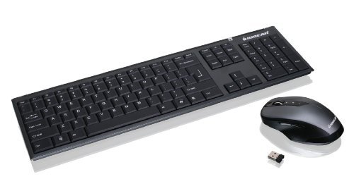 IOGEAR Long Range 2.4 GHz Wireless Keyboard and Mouse Combo (GKM552R) PC, Computer, Hardware