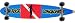 Paradise Boarder Longboard RANDAL Trks KRYPTONIC 9X47