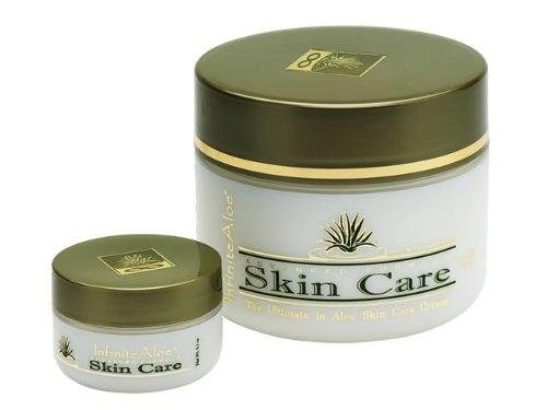 Infinite Aloe Skin Care Cream, Original Scent, 8oz. Jar ** (Plus a Bonus 0.5 oz InfiniteAloe Travel Jar) **