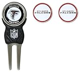 NFL Atlanta Falcons Signature Divot Tool and 2 Extra Markers