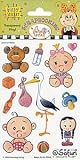 Eigenschaften Vielseidig Safuri / Glittersticker Babys SA 953063