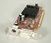 AMD ATI Radeon X600 128 MB PCI Express GrafikkarteTV-Out DVI Low Profile + Slot Adapter