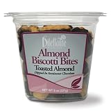 Triple Chocolate Biscotti Bites in White Chocolate Tub 8oz by Seattle Gourmet Foods
