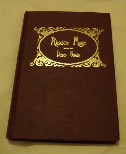 Childrens Toyshop  Books : Absolute Magic - A Model for Powerful Close-Up Performance