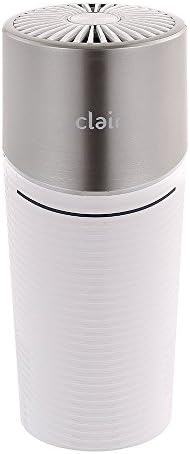 clairB Air Purifier- Portable &amp; Car Air Cleaner (White)