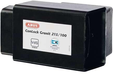 ABUS 457074 ConLock Granit 215/100 + 37/55HB100 PR-Schloss f&uuml;r Baucontainer