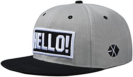 V-youth Unisex Hip-hop Style Hat Baseball Cap Sunhat(sliver)