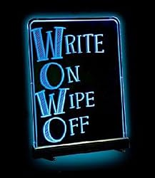 GloWrite Illuminated Sign 19" x 25"