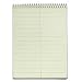 TOPS Spiral Steno Books, 6 x 9 Inches, Gregg Rule, Greentint Paper, 60 Sheets per Book, 12 Books Per Pack (8001)