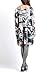 ellazhu Women Baggy Newspaper&Picture Knit Pullover Dress OneSize SZ54
