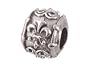 Zable(tm) Sterling Silver Spacer Fluer De Lis Bead / Charm