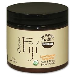 Face and Body Sugar Polish - Lemongrass Tangerine 16 Oz